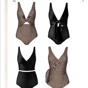 Baiia Valencia reversible bikini wrap top